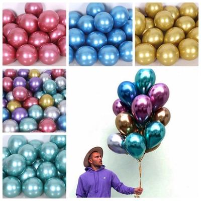 Ballon en Latex Métallique 10 Pouces 1.8G Épaissi Bonbon Photo Mariage Fête Décoration Ballon
