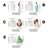 Stylish Handmade Soap and Candle Crafting Christmas Silicone Mould Flexible Home Decoration Supplies for Art Projects