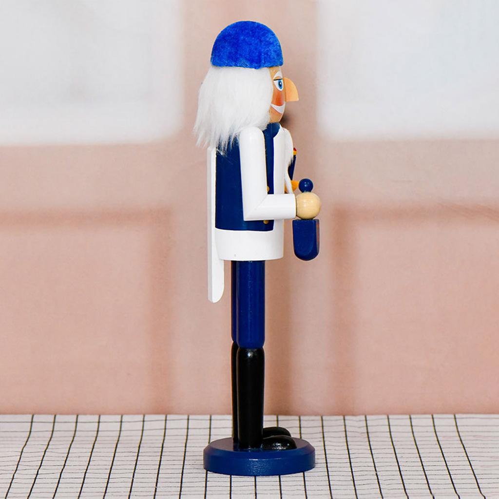 Hanukkah Nutcrackers Soldier Figure Wooden Christmas Decoration Vintage Home Ornament For Holiday Festives Shelf Display