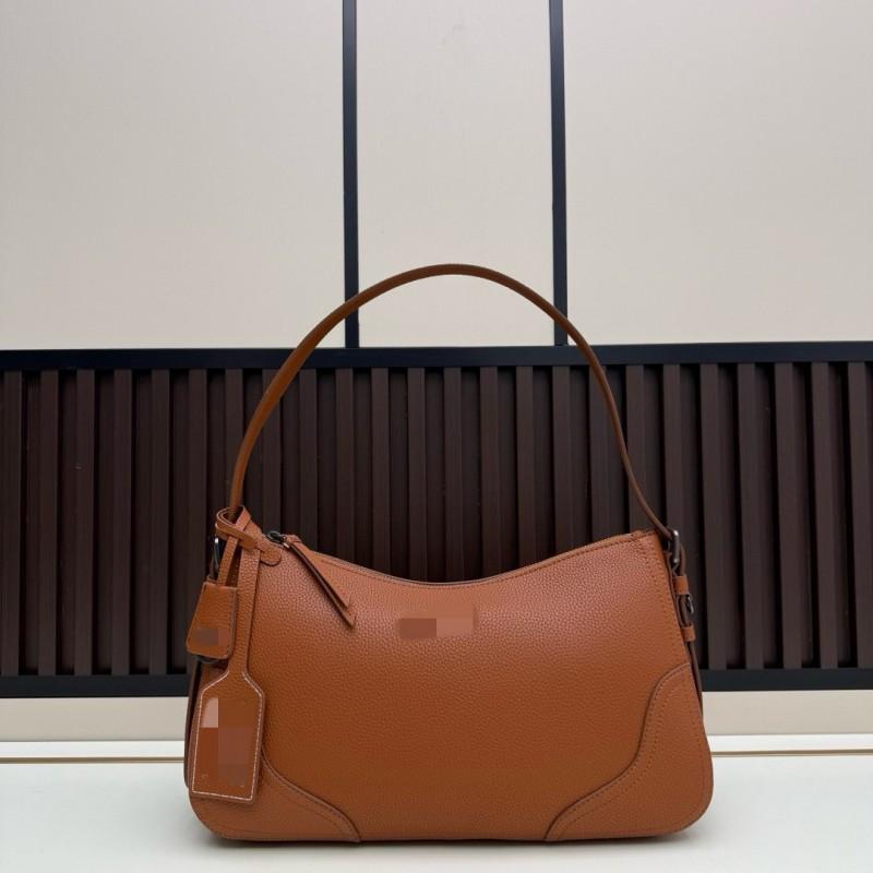 Womens 26 Hobo Bag Genuine Leather Crossbody Shoulder Handbag Large Size Versatile Fashion