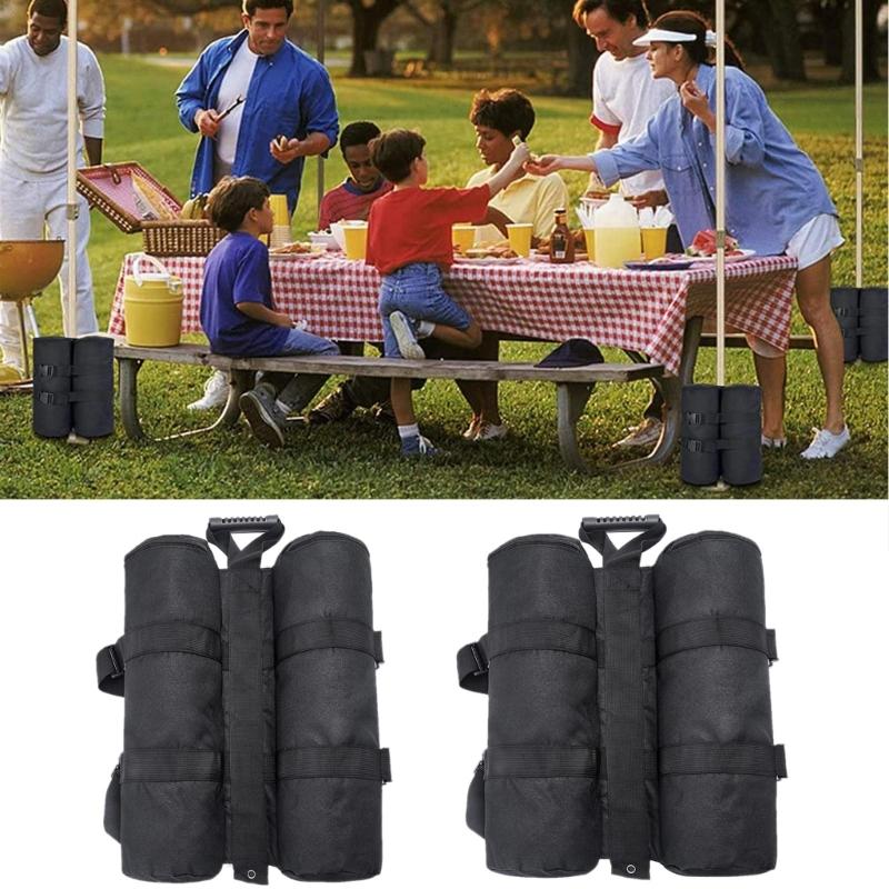 Canopy Weights Set of 4, Sand Bags for Canopy Legs, Tent Weights for Legs, Heavy Duty Weights Sandbags for Umbrella Base
