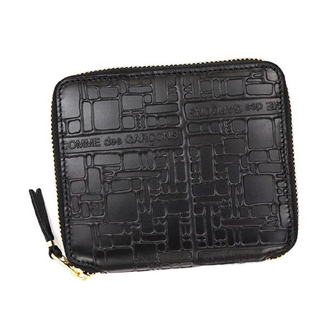 

COMME des GARCONS Leather Bifold Wallet Black SA2100EL Men s [Item] чорний