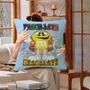 M&Ms Chocolate Office Cushion Pillowcase Car Cushion Cover45X45Cm Lumbar Pillowcase Sofa Pillowcover