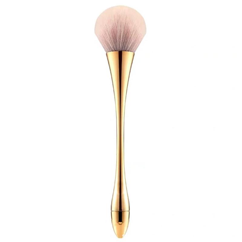 Minimalist Nail Brush For Manicure Art Soft Big Head Gel Polish Dust Cleaning Brushes Nail Art Brush Nail Accessories Tools