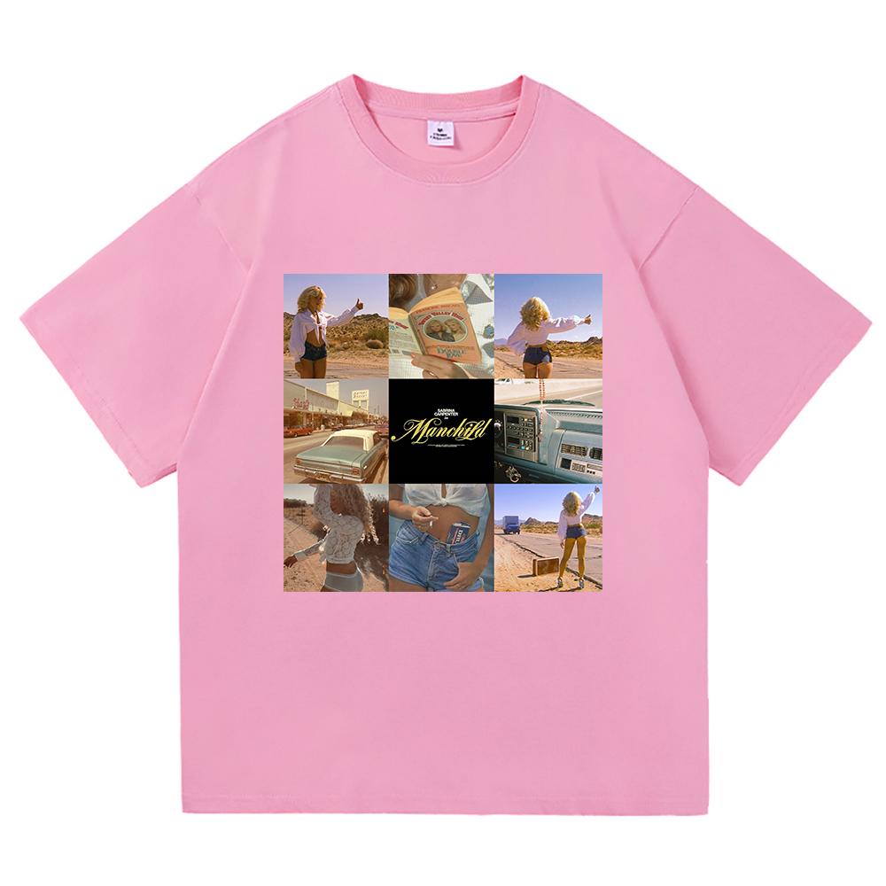 Sabrina Carpenter New Song Unisexchild TShirt 2025 Fashion UnisexWomen Clothing Retro Harajuku High Quality Clothes Cotton TShirts