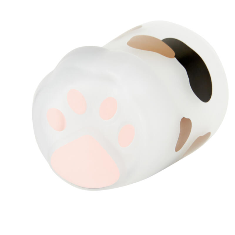 Dark Brown Cat Paw Glass Cup (22005588)