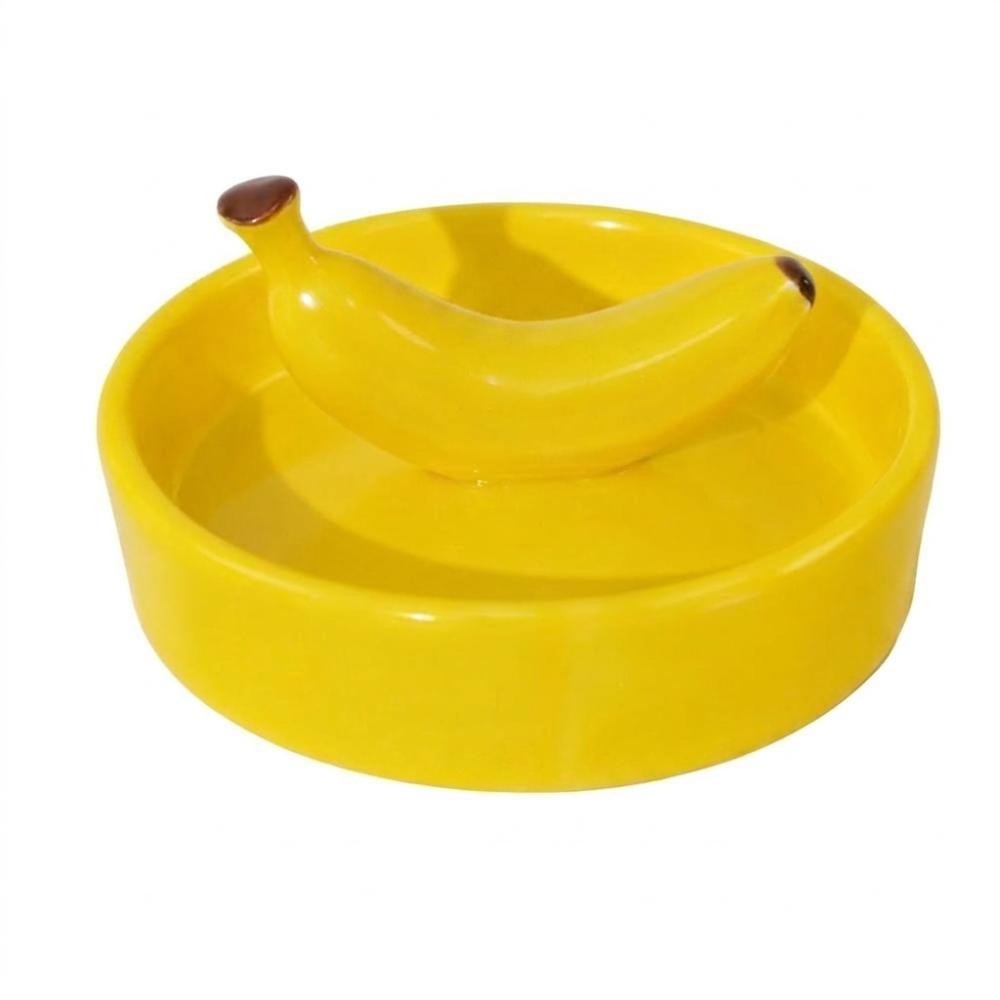 Ceramic Hamster Water Bowl Wide Mouth Tortoise Feeding Dish Anti Spill Pet Feeding Bowl  Small Pet