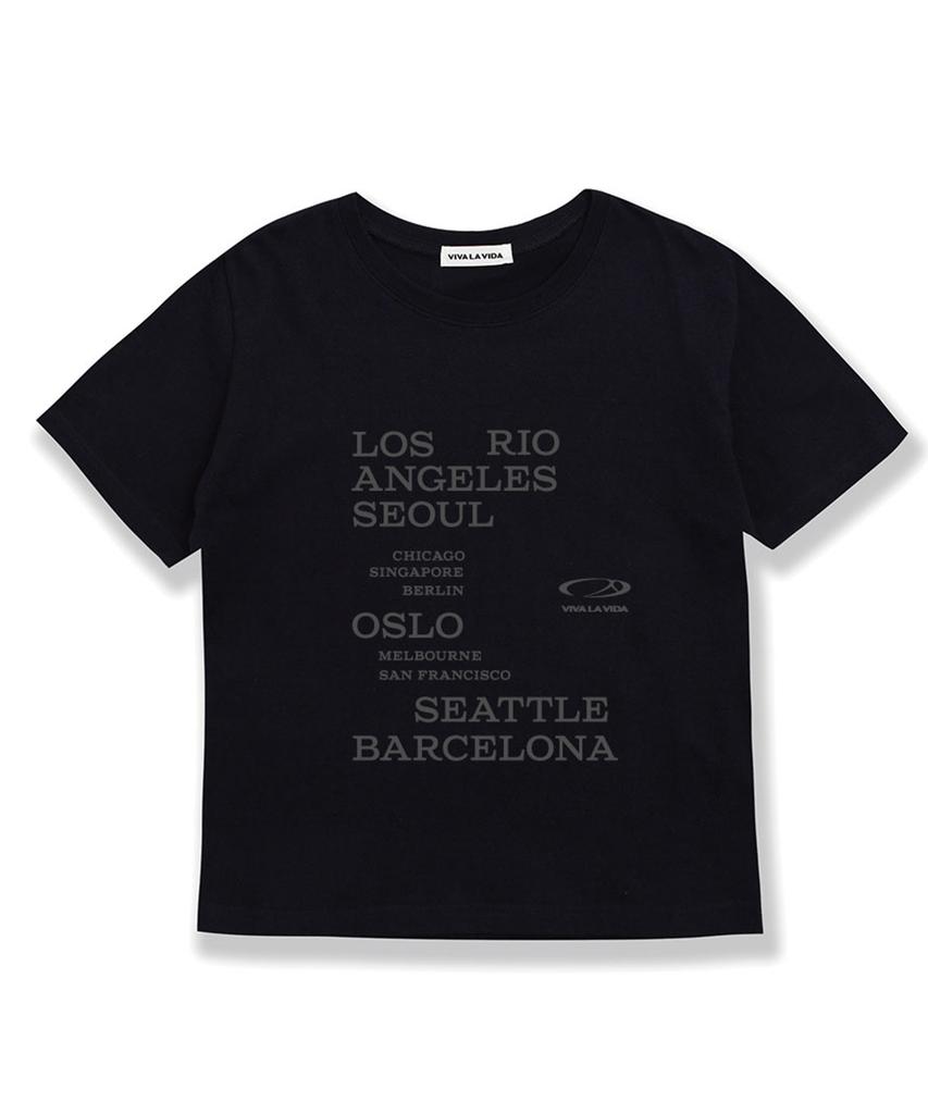 Bibalabida Rio Crop Short Sleeve T-Shirt