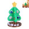 Christmas Tree Train Ornament 3D Printed Ornament Eco-Friendly PLA Material Holiday Decor Gift For Kids And Collectors