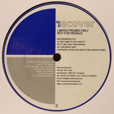 12inch Record VARIOUS - Recoverworld EP RECOVER34 Recover 2004 UK Dance & Electronica Used