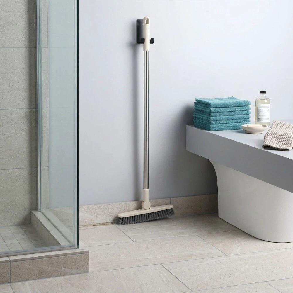 Hard Bristles Crevice Brush Long Handle Corner Crevice Mop Groove Tile Cleaning Brush Floor