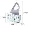 Kitchen Sink Holder Hanging Drain Basket Adjustable Soap Sponge Shelf Organizer Bathroom Faucet Holder Rack Kitchen Accessories