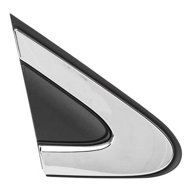 Mirror Flag Cover Corner Molding Improve Visual Effect ABS Plastic Long Lasting Easy Install Precise Fit for Cars Right