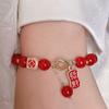 Pendant Burst Bead Bracelet Lucky Cat Beads Bangles Delicate New Snake Year Bracelet  New Year