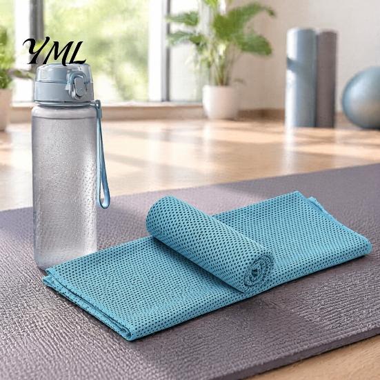 Yoga Workout Towel Cooling for Neck And Face, 90cmx30cm Quick Dry Ice Towel, Instant Summer Heat Relief Wrap Sports Recovery Outdoor Activity