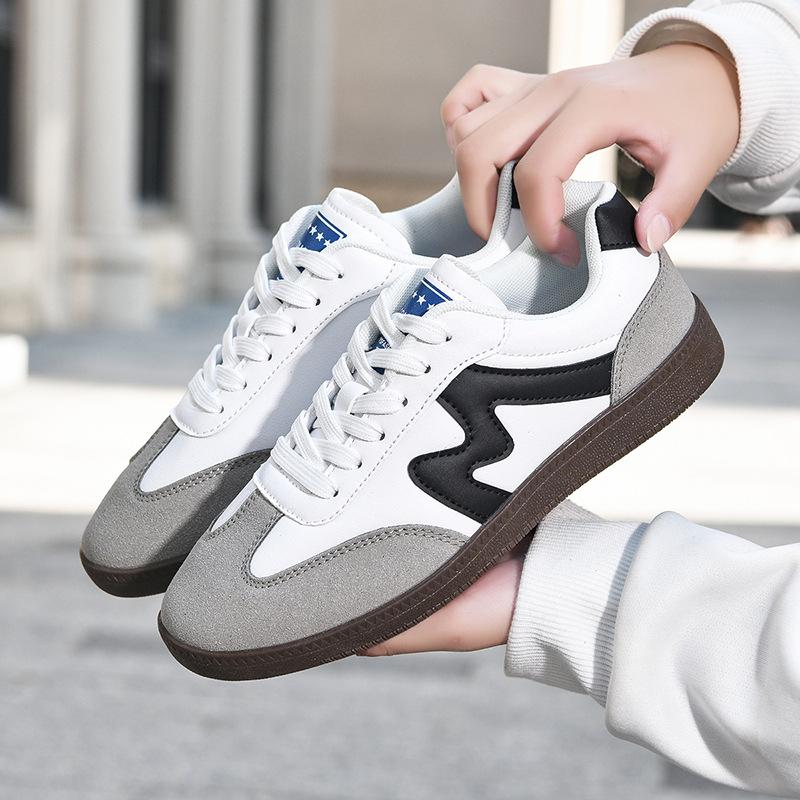 Spring and autumn new breathable non-slip wear-resistant ultra-light sports shoes couple versatile trend casual women's shoes