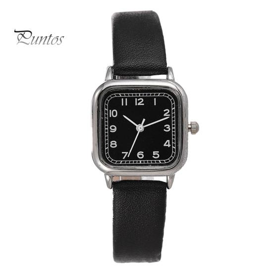 Купить Женские кварцевые часы с квадратным циферблатом, мягкий ремешок ...