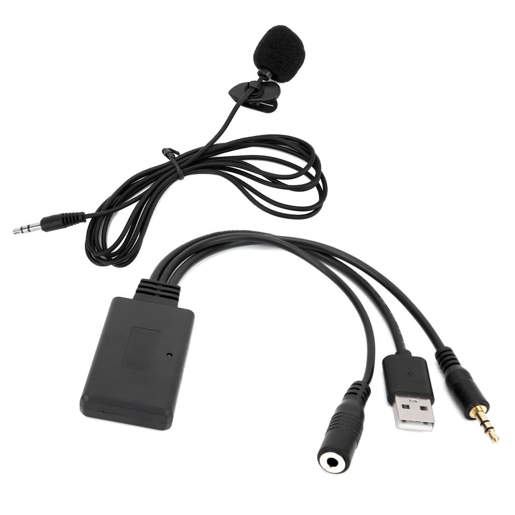 Microphone Adapter Auxiliary Audio Cable Stereo Bluetooth 5.0 Replacement for Z4 E60 E63 E64 E66 E81 E82 E70 E90