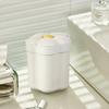 Mini Desktop Trash Can Compact Size Small with Lid Easy To Clean Cute Wastebasket