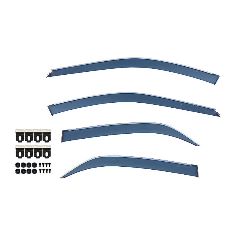 For Honda Accord 97-2002 Rain Giards Accessories Window Visor Car Rain Shield Deflectors Awning Trim Cover Exterior Rain Giards