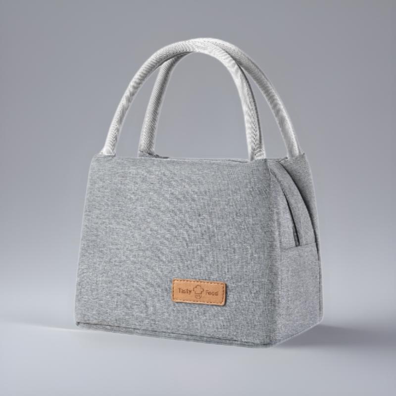 Small Lunch Cooler Bag for Women Men Leakproof Food Carrier Work Lunch Bags Thermal Keeps Cold & Heat Insulated Tote with Zipper