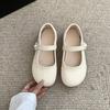 White French light mouth flat sole shoes women's new summer versatile skirt soft sole retro Mary Jane shoes