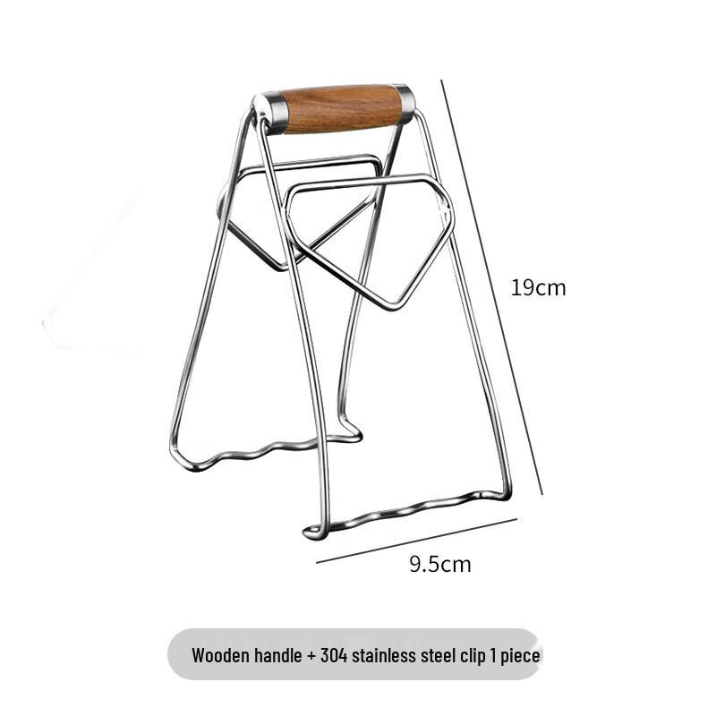 304 Edelstahl Anti-Verbrühungs-Schüssel- und Tellergreifer