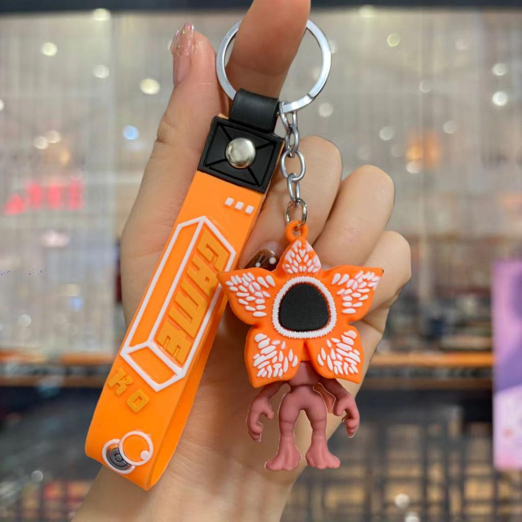 Stranger Keychains Backpack Decorations Party Gifts Back to School Season Friends Accessory Parts Xmas Model Doll Toy Fans Gift