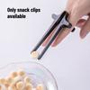 1pcs Finger Chopsticks Lazy Snack Clip for Gamers Hand-Free Eating Tool Avoid Dirty Hands Creative Snack Tongs Tableware