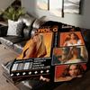 Colombian Singer Karol G Blanket For Sofa Office Bed Plane Travel Sleep Read Relax Camping Soft And Warm