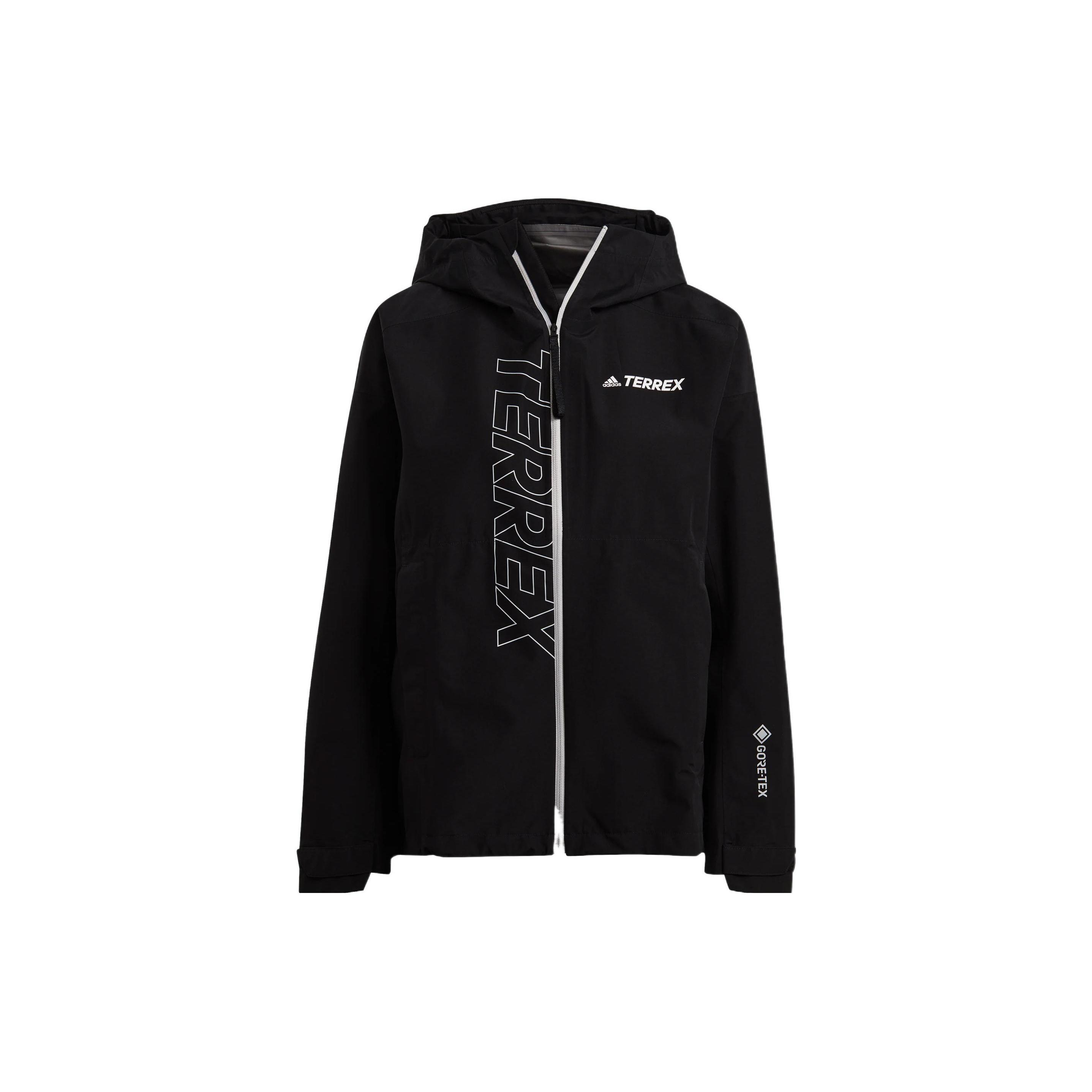 (WMNS) adidas Terrex Gore-Tex Paclite Rain Jacket Asia Sizing  Black  Women s GM4807 XXS