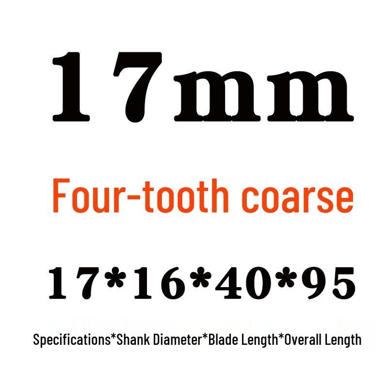 Yihai White Steel 4-Flute Wave-Tooth End Mill, 10mm, for Aluminum, Super Hard, Fine and Coarse Teeth, 11 Corrugations.