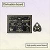 Wooden Divination Pendulum Board Metaphysical Message Board Large Wooden Spirits Board for Teens Adults Birthday Party