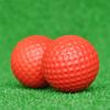 10Pcs Foam Golf Balls PU Practice Golf Balls Realistic Feel Long Lasting Limited Flight Practice Golf Balls for Backyard