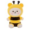 Adorable Cartoon Bee Bear Plush Toy Soft Stuffed Animal For Girls Birthday Gift