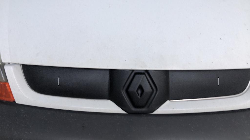 Зимняя верхняя накладка на решетку 2007-2015, Глянцевая для Renault Trafic