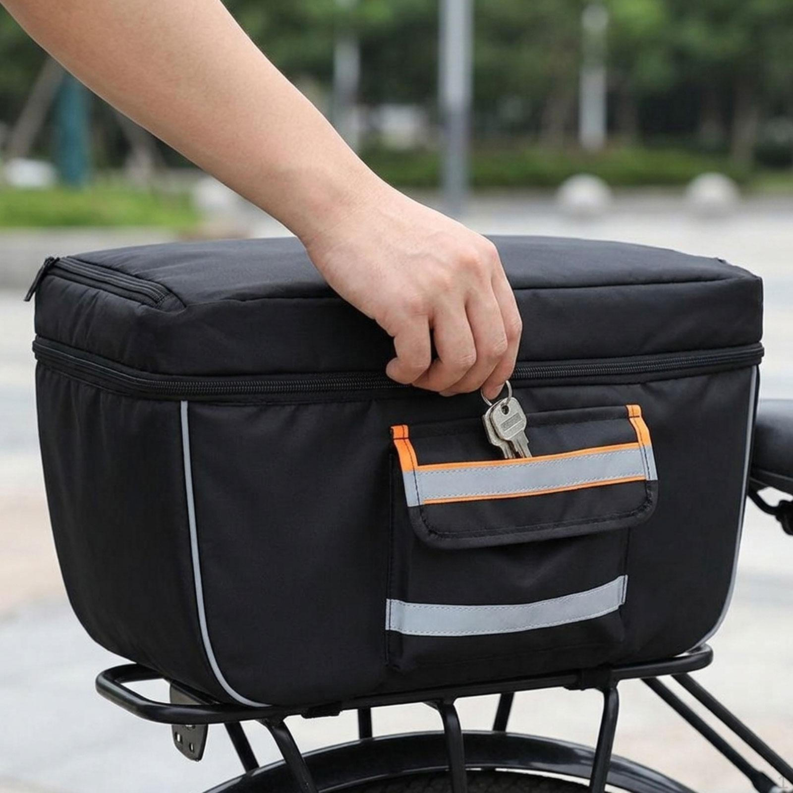 

Basket Cover Storage Bag for Mountain Road Bikes Camping