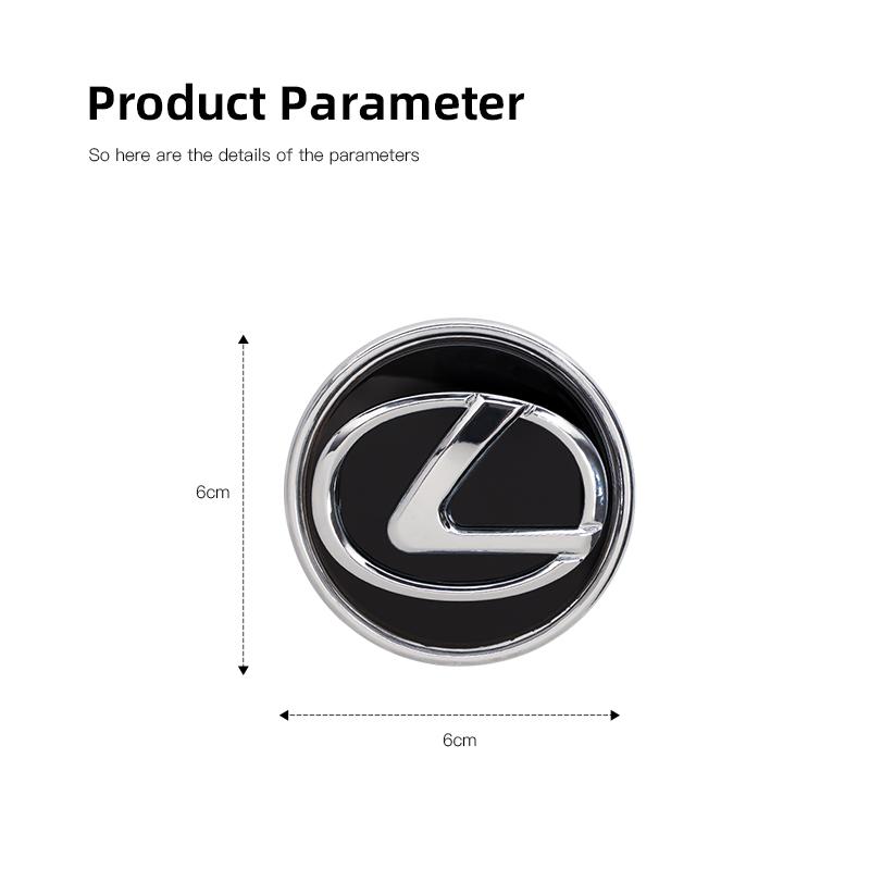 4 szt. 62 MM Emblematy Środkowe Kół Samochodowych Kołpaki do Lexus F SPORT ES RX NX LS UX CT GS RC HS SC TX LB LM LX GX LC RZ IS Pokrywa Koła A