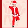 Vasarhely Santa Claus Cosplay Costume for Boys and Fluffy Santa Cosplay Costume for Events and Recitals Kids, Girls, Material, Children's Set, Gift,