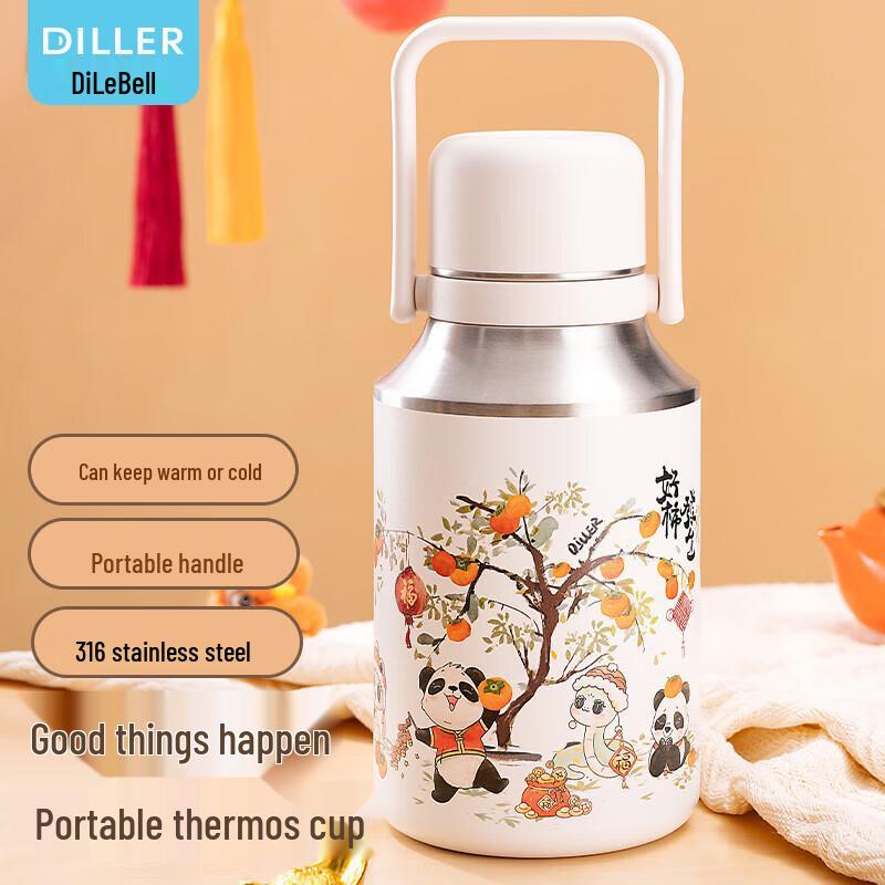Dilebeer Insulated Stainless Steel Gift Thermos