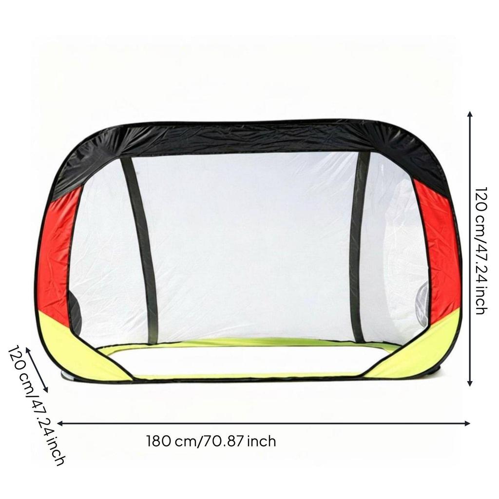 Beach soccer goal, quick to assemble, foldable, lightweight and portable, for