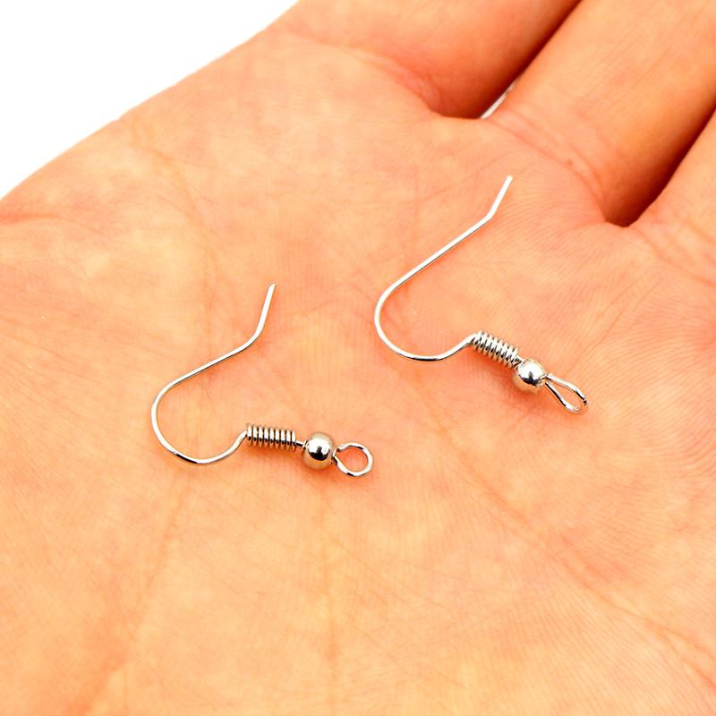 Pcs Ear Hook Jewelry 100 Accessories 20x17mm For Diy Handmade Earrings