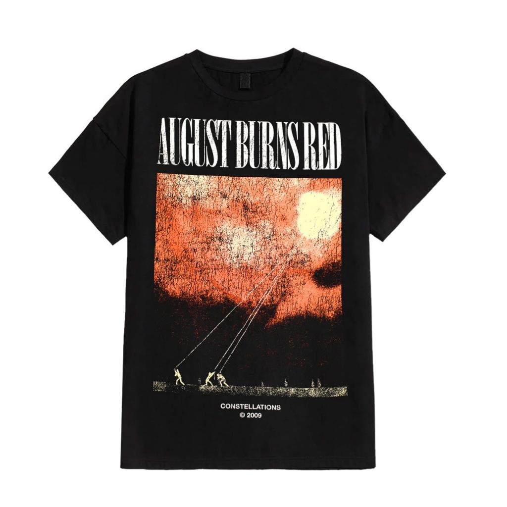 Neues August Burns Red Baumwoll Band Shirt Unisex Sommer Kurzarm Modemarke T-Shirt Luxus Lässig Vintage