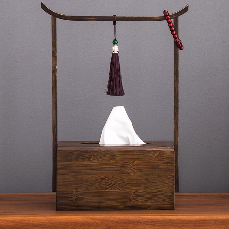 Pabei Chinese Retro Style Tissue Box