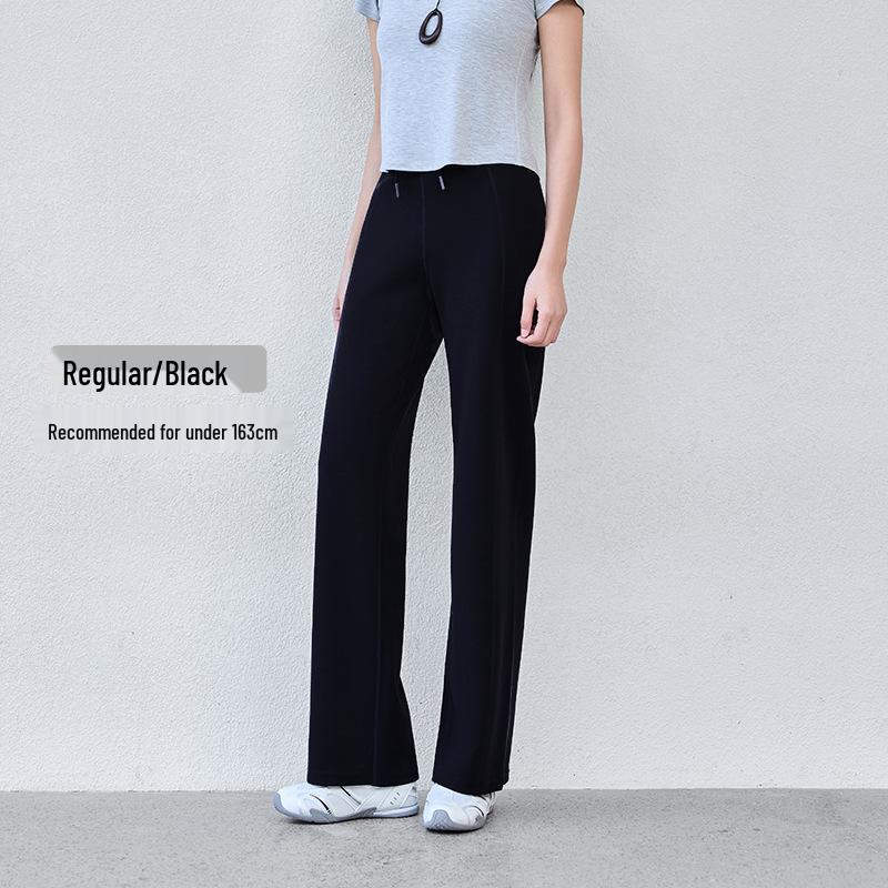 

Women s Spring-Summer 2026 Lyocell Cotton Slimming Sports Pants – Slim Fit, Narrow, Wide-Leg, Straight, and Loose Drape Designs. XL (70-80 kg)