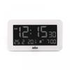 Ψηφιακό ρολόι γραφείου Braun Bc10w με ξυπνητήρι Crescendo καιρού