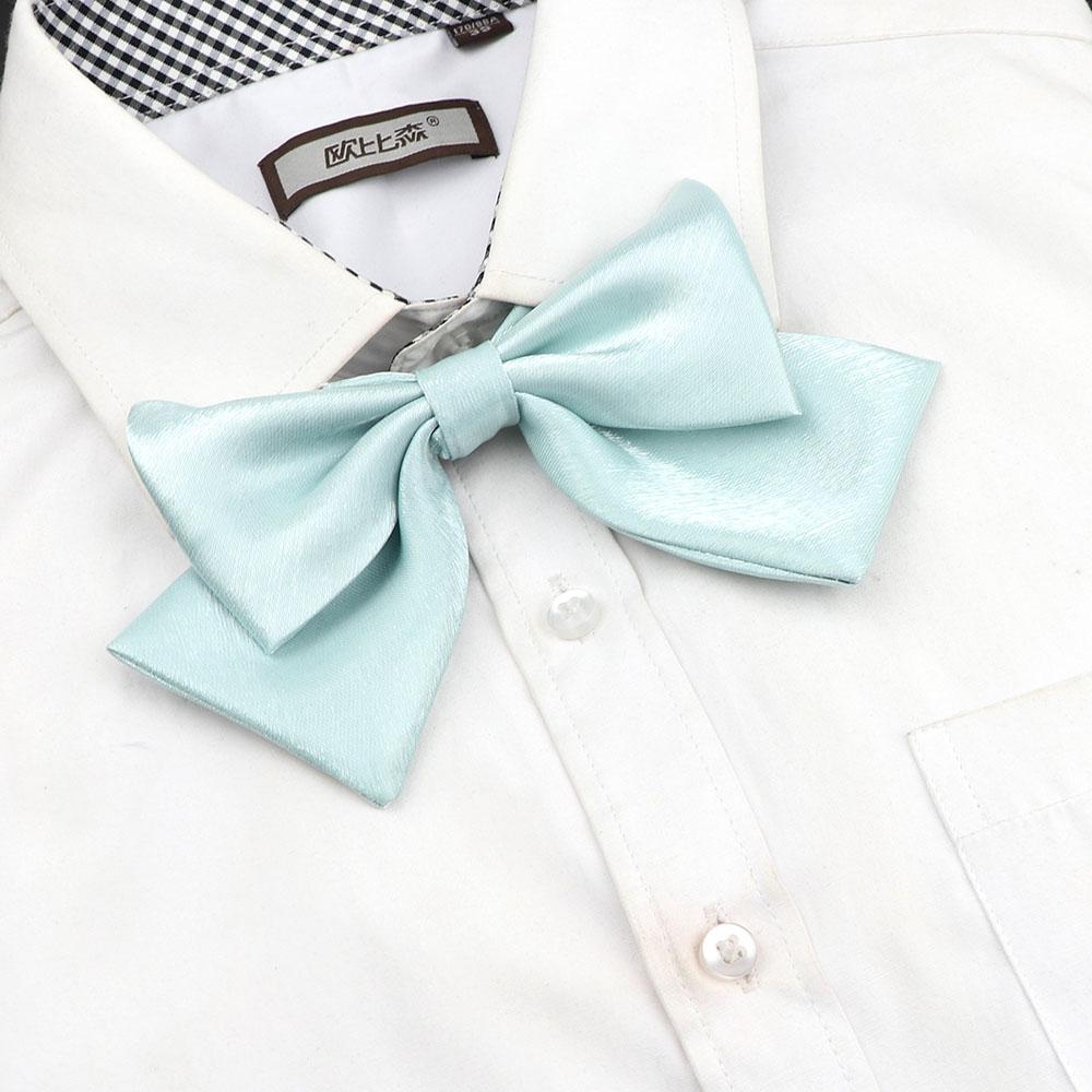 Perfect Match Colorful Women‘S Shirts Bowtie Ladies Girl School Wedding Party Bowknot Pink Bule Black Classic Butterfly Knot Suits Accessories