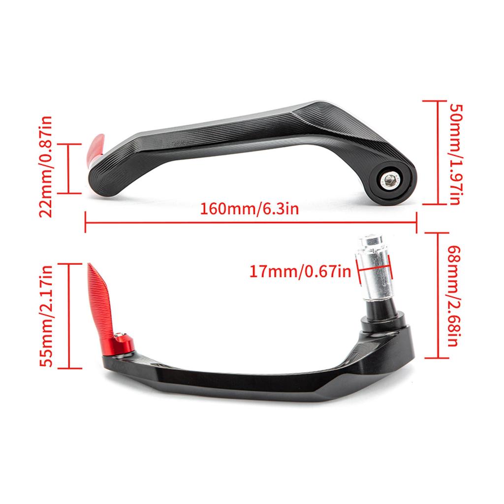 Motorcycle Brake   Guard Anodizing     Resistant   for 22mm Handlebar