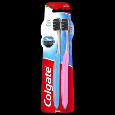 Charcoal Ultra Dense Toothbrush Double Pack