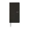 Hobonichi Techo 2027 Weeks English Version Paper Series Black Argyle January Start Weekly Planner Left Slim Vertical